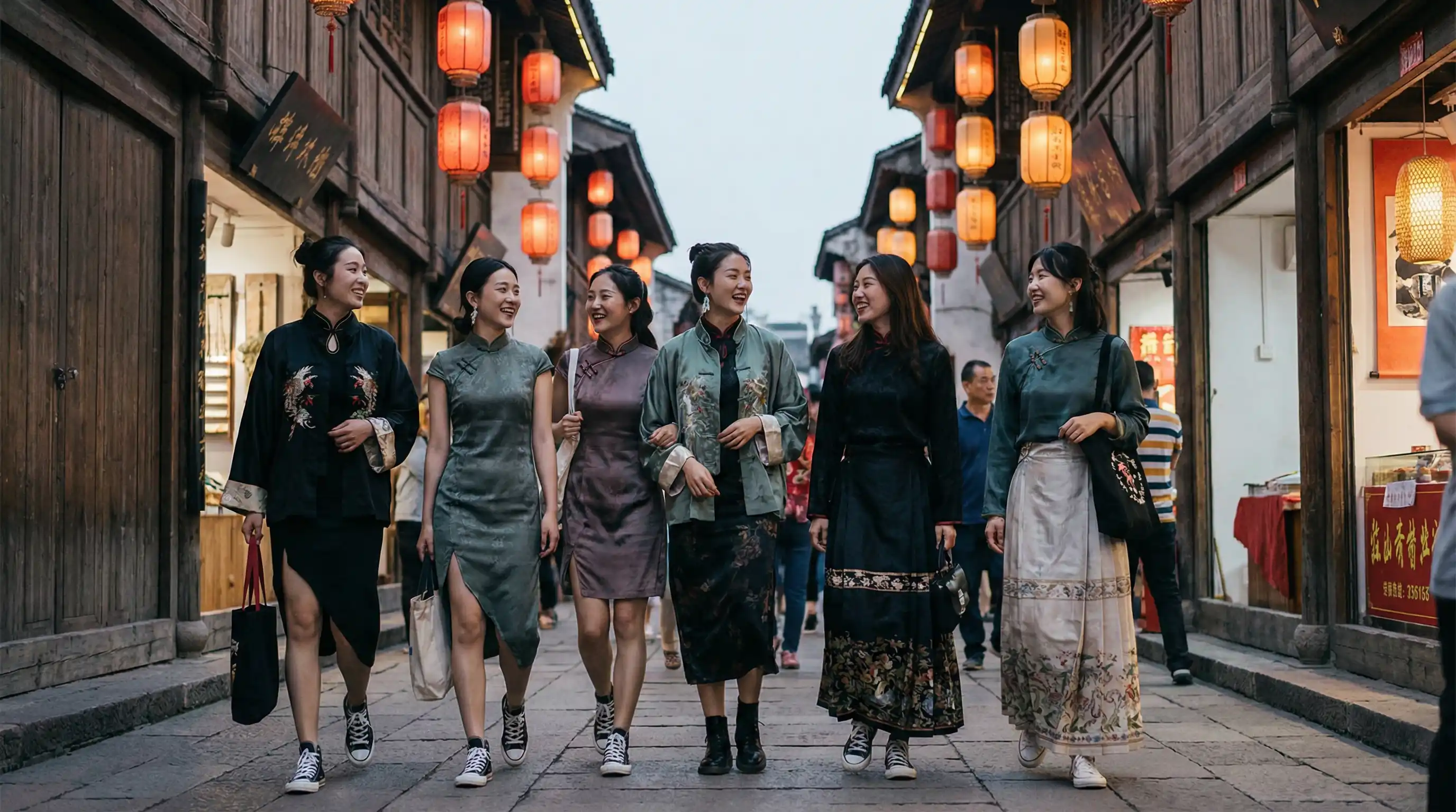 porumb 新中式时尚穿搭街拍